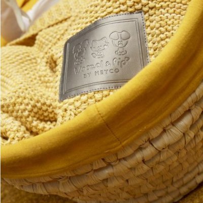 Meyco deka do kočárku/kolébky Woezel & Pip - Yellow - obrázek