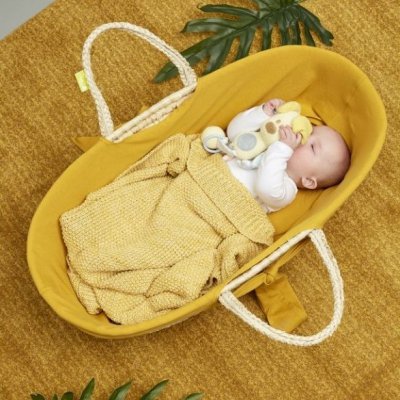 Meyco deka do kočárku/kolébky Woezel & Pip - Yellow - obrázek