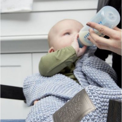 Meyco deka do kočárku/kolébky Woezel & Pip - Blue - obrázek