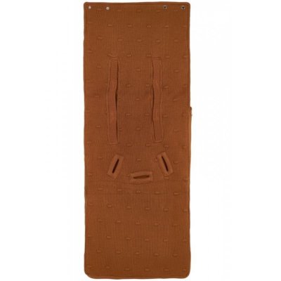 Meyco fusak do kočárku Knots - Camel - obrázek