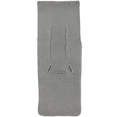 Meyco fusak do kočárku Knots - Grey - obrázek