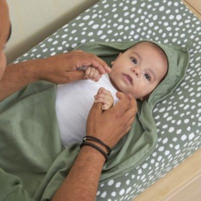 Meyco osuška Basic jersey 2 ks - Cheetah forest green - obrázek