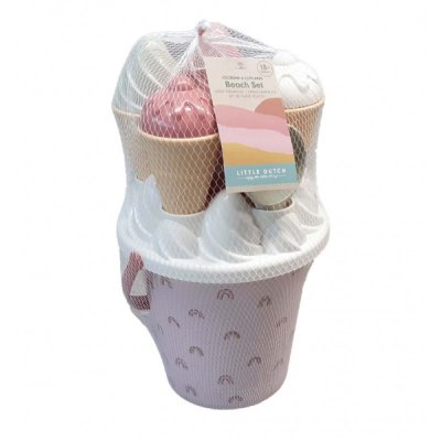 Little Dutch sada na písek kyblík se zmrzlinou - Duha - obrázek