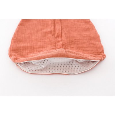 Träumeland letní spací pytel Liebmich Musselin - Aprikose, 60 cm - obrázek