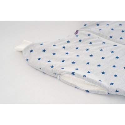 Träumeland spací pytel "to Go" - Sternentraum blau, 92 cm - obrázek