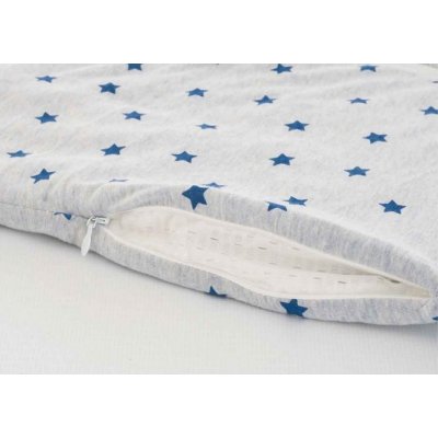 Träumeland spací pytel "to Go" - Sternentraum blau, 110 cm - obrázek