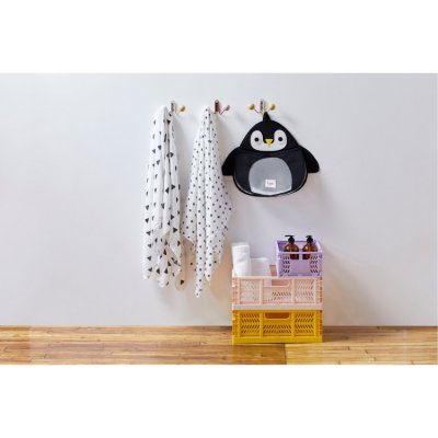 3 Sprouts skládací přepravka Large - Pink - obrázek