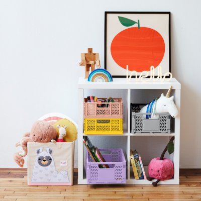 3 Sprouts skládací přepravka Medium - Clay - obrázek