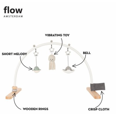 Flow hrazdička Baby Gym - Ocean - obrázek