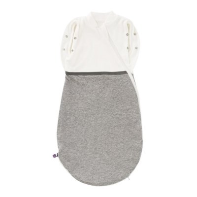 Träumeland zavinovací spací pytel Air - Grau meliert, 0 - 3 m - obrázek