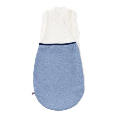 Träumeland zavinovací spací pytel Air - Blau meliert, 0 - 3 m