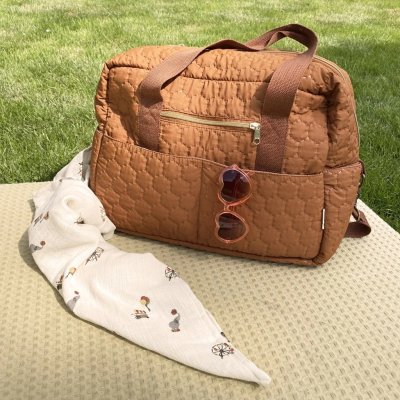 Nuuroo Ze Přebalovací taška Mommy Bag - Caramel Café - obrázek