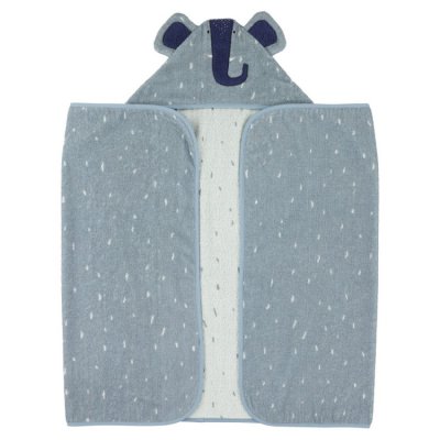 Trixie dětská osuška s kapucí 70 x 130 cm - Mrs. Elephant