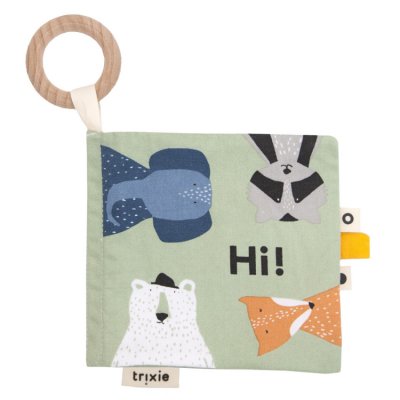 Trixie látková listovací kniha - 4 zvířátka