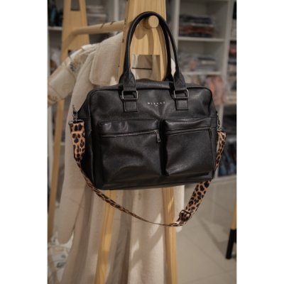 Milky Kiss přebalovací taška Basic is Best - Black - obrázek