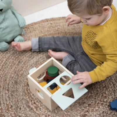 Trixie dřevěná vkládačka geometrických tvarů - obrázek