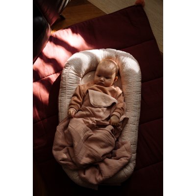 Mimiconcept Mušelínová prošívaná přikrývka - Pomegranate - obrázek