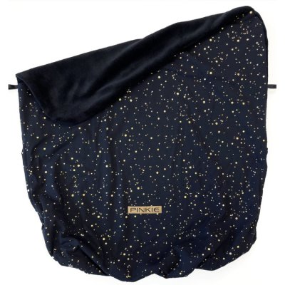 Pinkie deka se stahováním Shine Gold - Black