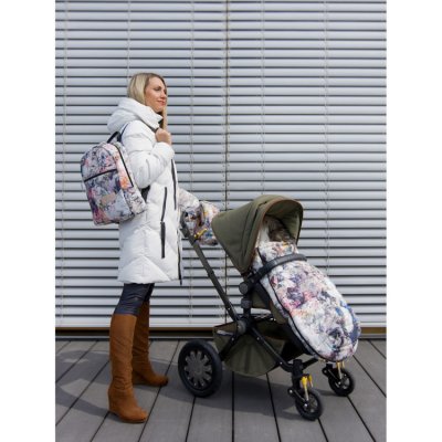 Pinkie zimní fusak s kožíškem - Bugee Flower - obrázek