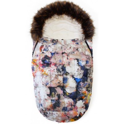 Pinkie zimní fusak s kožíškem - Bugee Flower