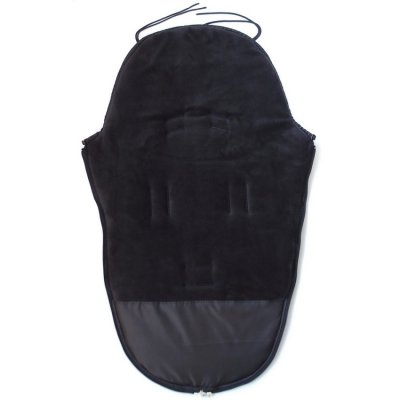 Pinkie zimní fusak s kožíškem Small Comb - Black - obrázek