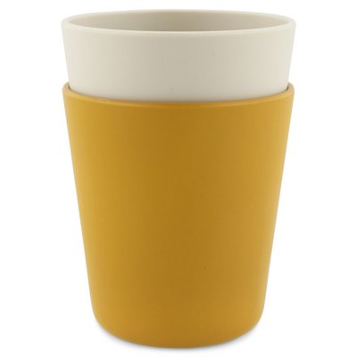 Trixie Eko hrnek z roslinného plastu 2 ks - Mustard - obrázek