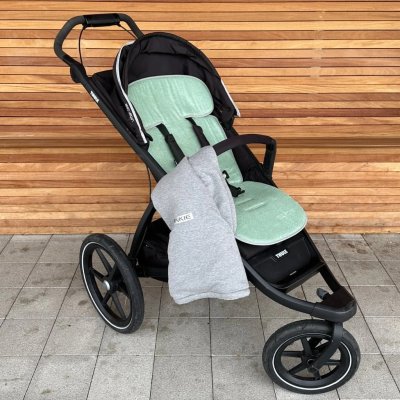 Pinkie letní prodloužená podložka Bamboo - Green - obrázek