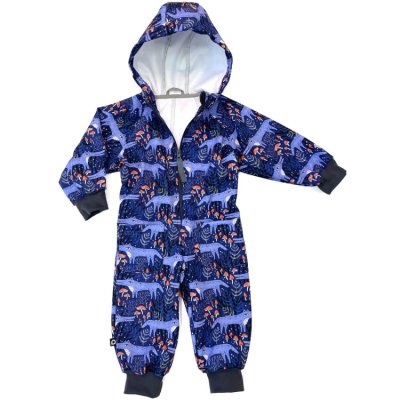 Pinkie softshellová kombinéza - Wolf, vel. 110/116