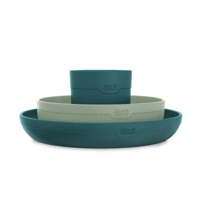 Lovi sada nádobí s hrnečkem 3 ks - Pistachio