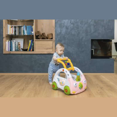 Zopa Aktivity chodítko 3v1 - Pink - obrázek