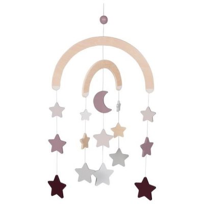 Goki dřevěný kolotoč nad postýlku - Malve