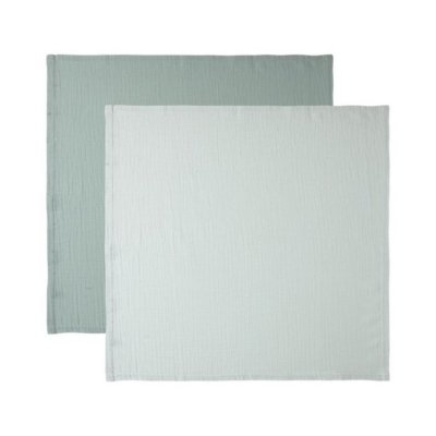 Bébé Jou mušelínová plenka Pure Cotton 2 ks - Green