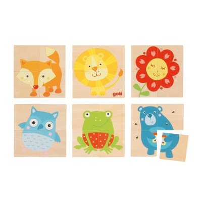 Goki pexeso a karemo 24 ks - Zvířátka