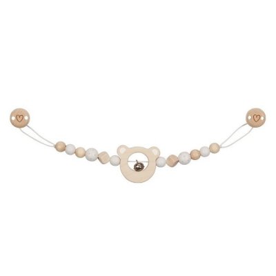 Goki řetěz na kočárek Medvěd srdce