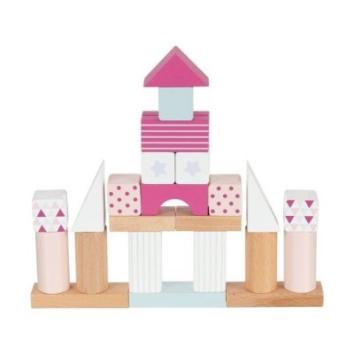 Goki stavební kostky Lifestyle - Berry