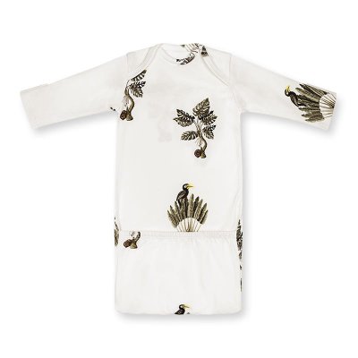 Sleepee body klokánek - první oblečení - Jungle Plant, vel. 0 - 2 měsíce