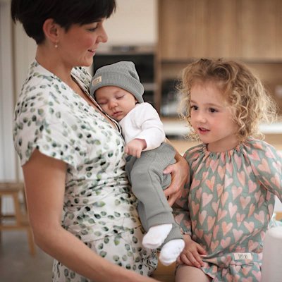 Bellou čepička Exclusive - Grey, vel. 1 - 3 roky - obrázek