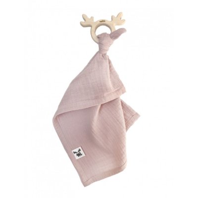 Malomi Kids kousátko/muchláček - Dusty Pink