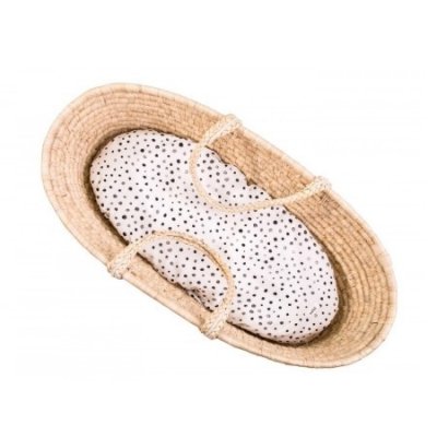 Malomi Kids prostěradlo do mojžíšova koše - Dots