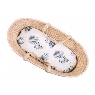 Malomi Kids prostěradlo do mojžíšova koše - Palms