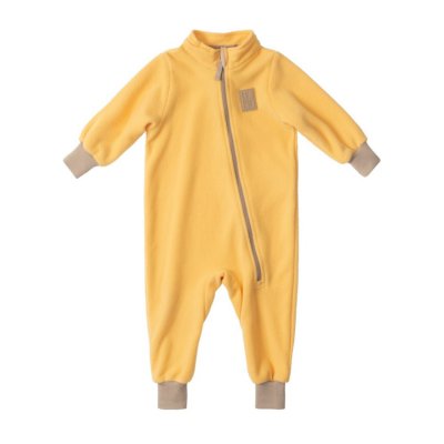 Leokid fleecový overal - Yellow Mellow, vel. 98 (3 - 4 roky)