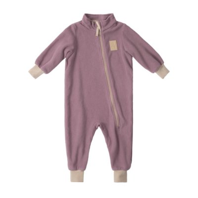 Leokid fleecový overal - Aster Sand, vel. 104 (4 - 5 let)