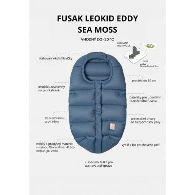 Leokid fusak Eddy - Sea Moss - obrázek