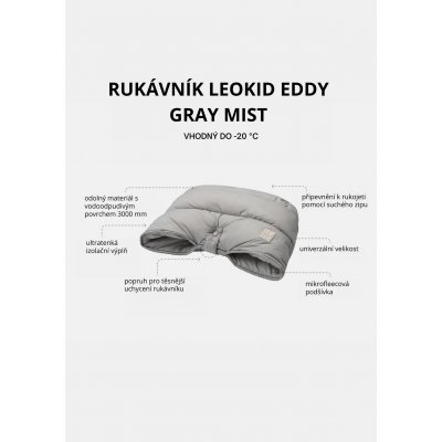 Leokid Rukávník Eddy - Gray Mist - obrázek