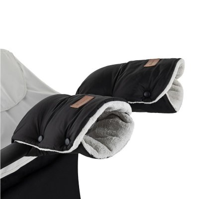 Petite&Mars rukávník/rukavice na kočárek Jasie - Ink Black