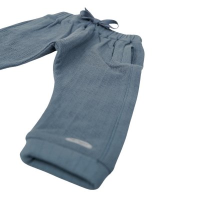 Lodger Jogger Folklore Solid Ocean - vel. 62 - obrázek