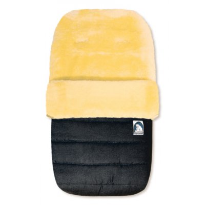 Eisbärchen fusak kožešinový - Černý