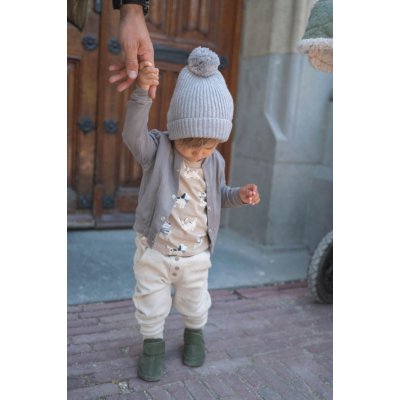 Lodger Čepice Merino - Drizzle, vel. 0 - 3 měsíce - obrázek