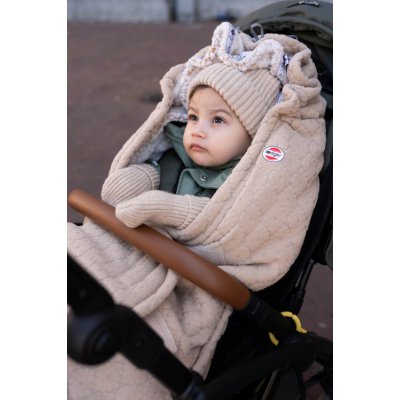 Lodger Čepice Merino - Beige, vel. 0 - 3 měsíce - obrázek