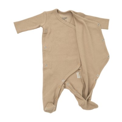 Lodger Jumper Newborn Nomad Rib Basic Beige - Vel. 50 - obrázek
